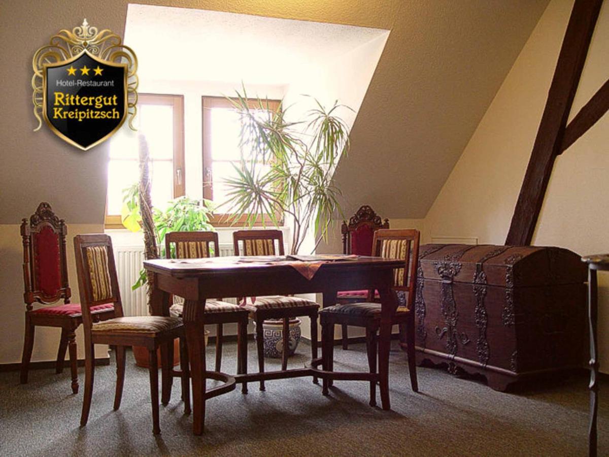 Hotel Und Restaurant Rittergut Kreipitzsch ناومبورغ المظهر الخارجي الصورة